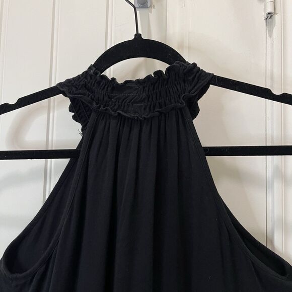 Kim & Cami Black Sleeveless High Neck Tank Top Blouse Womens Size S - Picture 5 of 7